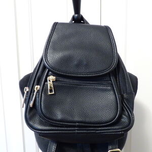 Isabelle Mini Backpack in Black
